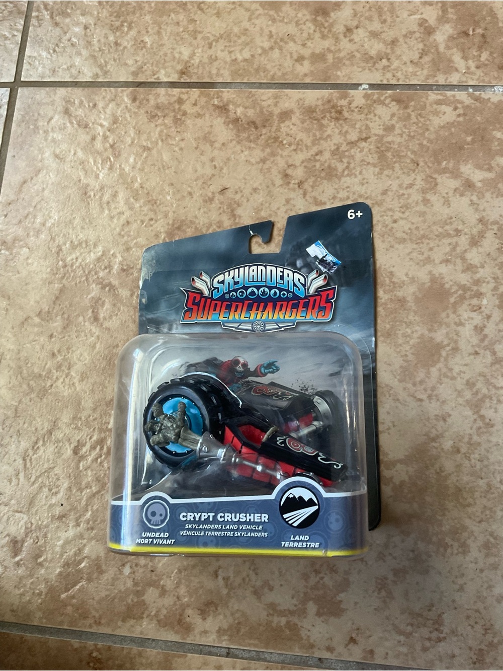 Amazon Skylanders SuperChargers Crypt Crusher - Red & Black